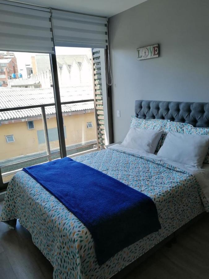 Apartaestudio Chapinero Balcon Lägenhet Bogotá Exteriör bild
